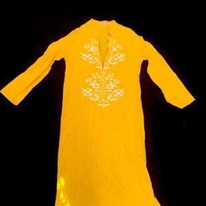 L: Misslook bright yellow light weight dress